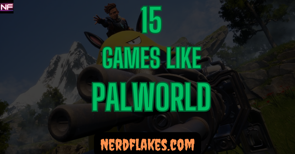 games like palworld creature collecting survival crafting