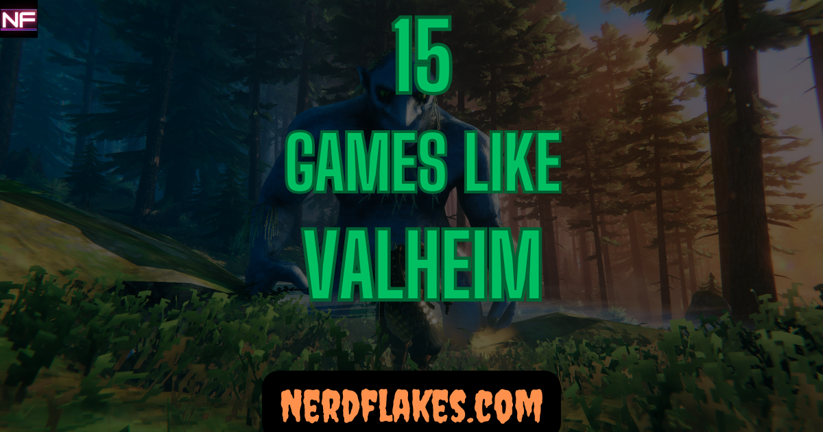 games like valheim viking survival crafting building