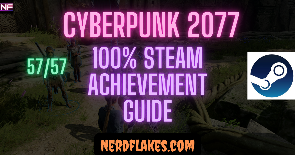 Cyberpunk 2077 achievement guide featured image showing complete 100 percent completion roadmap