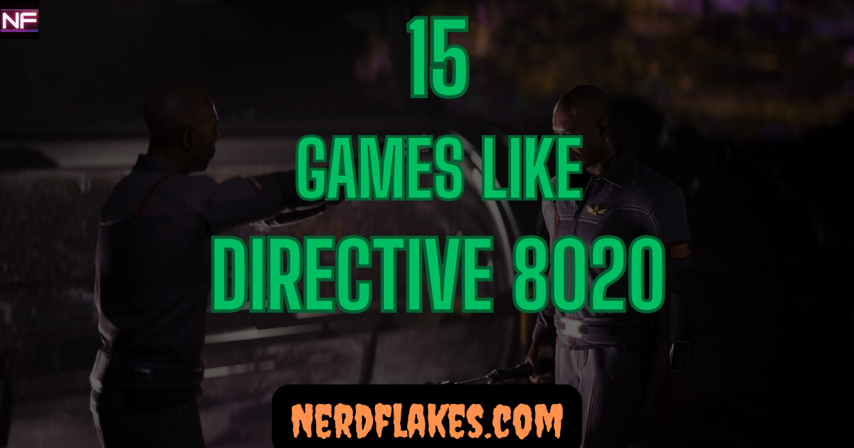 Games like Directive 8020 featured collage showing top narrative horror alternatives for 2026