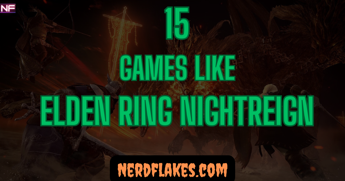 Games like Elden Ring Nightreign featured collage showing top Souls-like action RPG alternatives for 2026