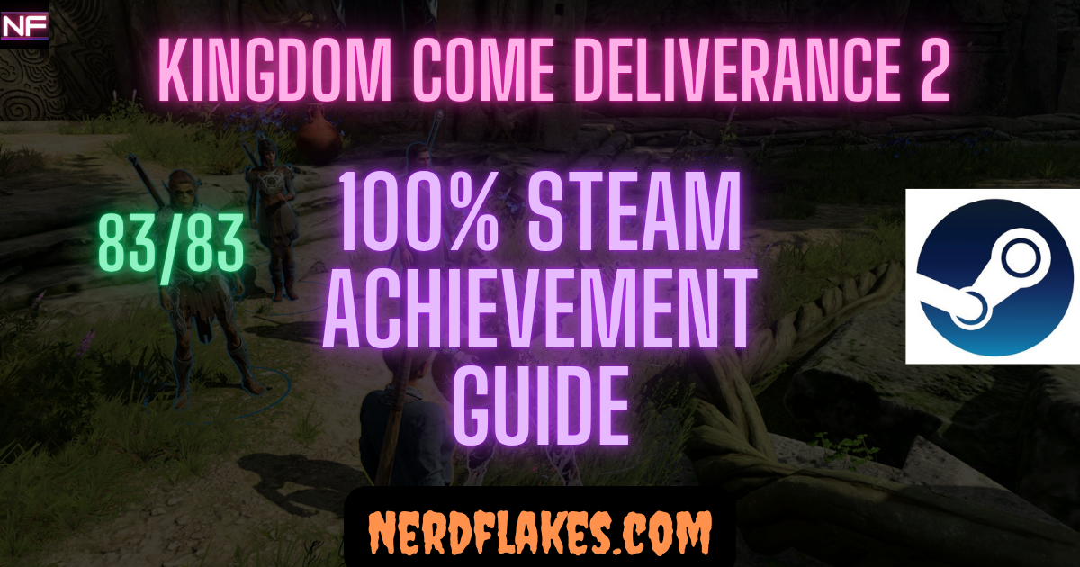 Kingdom Come Deliverance 2 achievement guide featured image showing complete 100 percent completion roadmap
