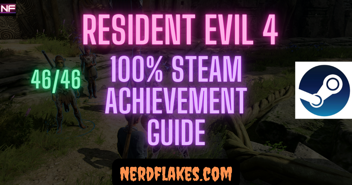 Resident Evil 4 Remake achievement guide featured image showing complete 100 percent completion roadmap