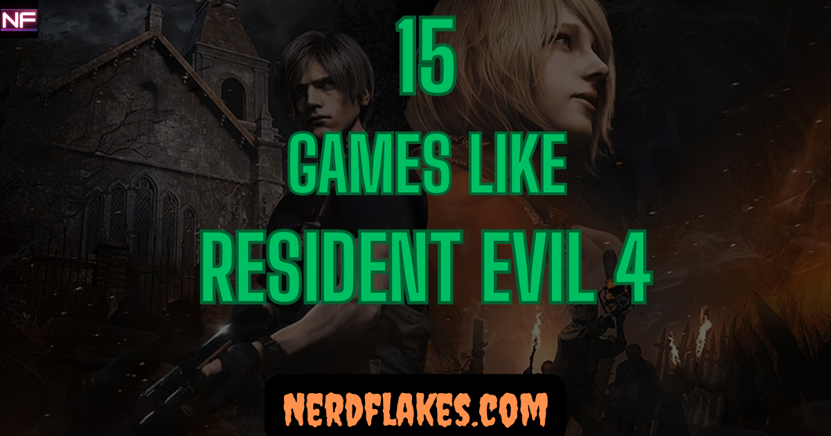 Games like Resident Evil 4 featured collage showing top survival horror alternatives for 2026