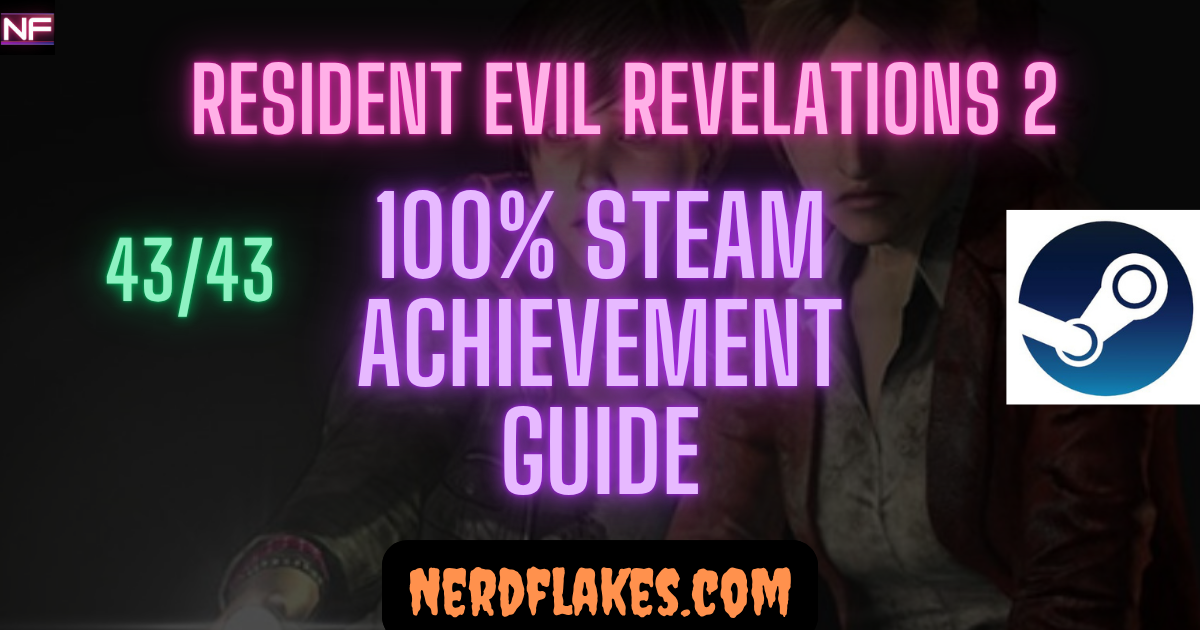 Resident Evil Revelations 2 achievement guide showing Claire Redfield and Moira Burton