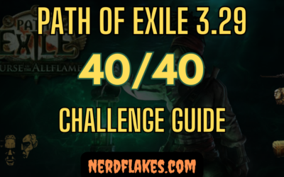 Path of Exile 3.29 Curse of the Allflame: 40/40 Challenge Guide
