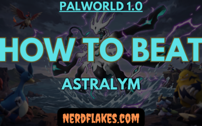 Astralym and Zenara, the final tower boss of Palworld 1.0, in the World Tree arena