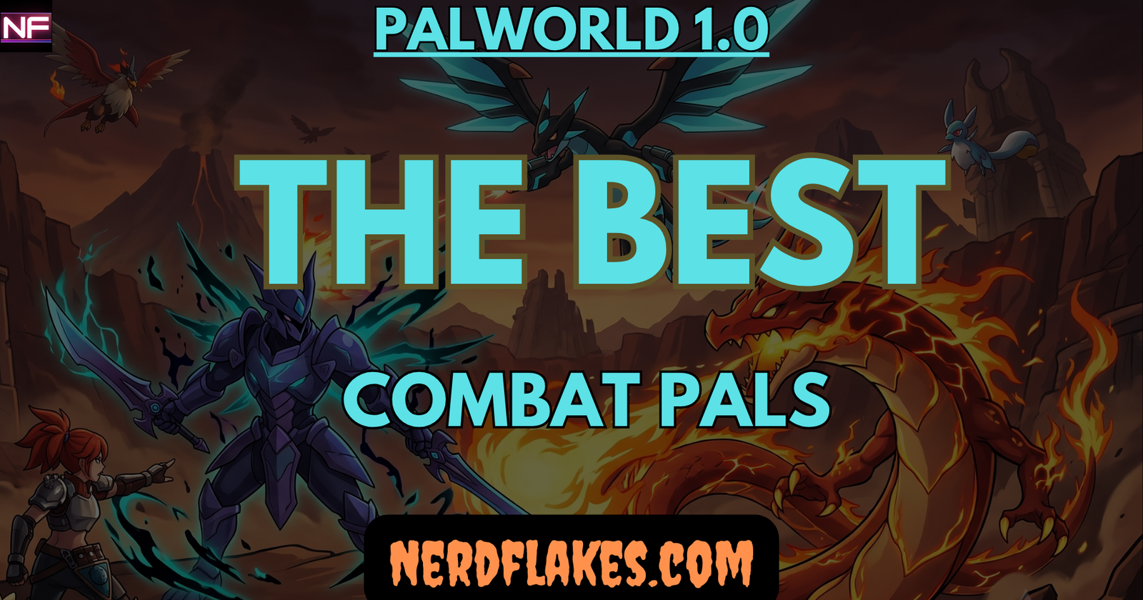 A top-tier combat Pal attacking in Palworld 1.0 A top-tier combat Pal attacking in Palworld 1.0